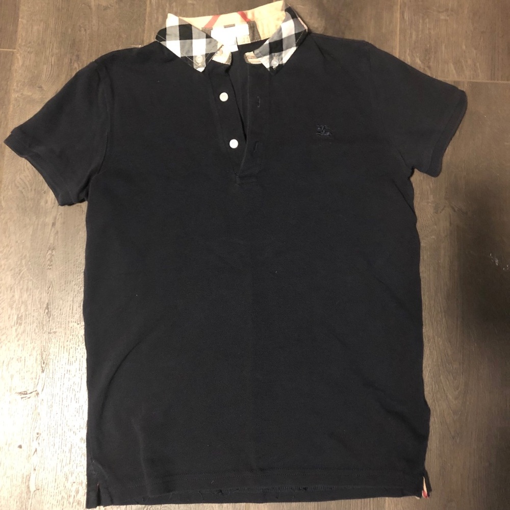 Burberry boys polo top size 12  good condition